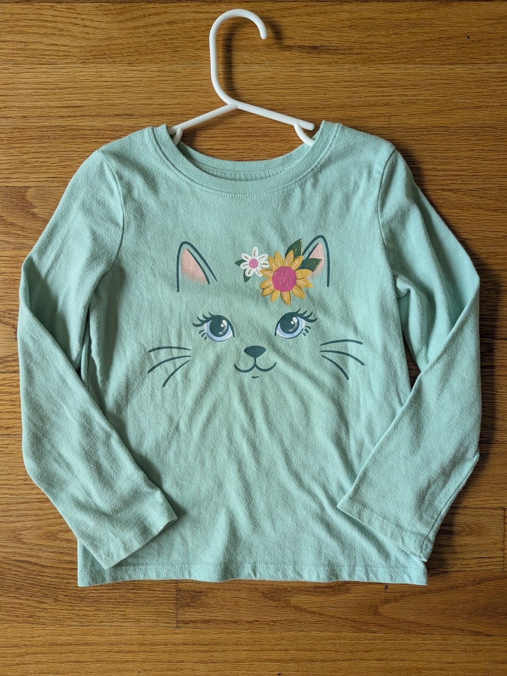 jumping beans Long-Sleeve Cat Tee, 4
